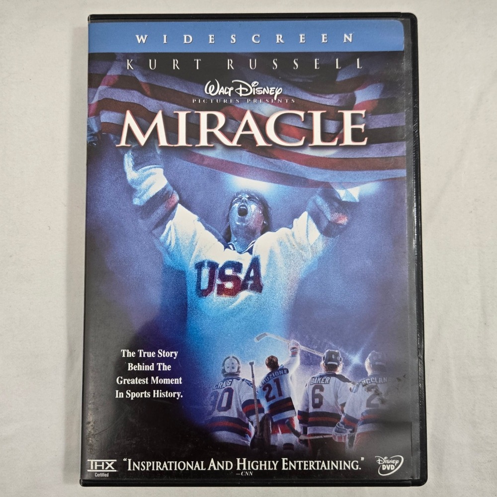 Disney's MIRACLE 2 Disc Special‎ Edition DVD Kurt Russell Hockey USA Widescreen